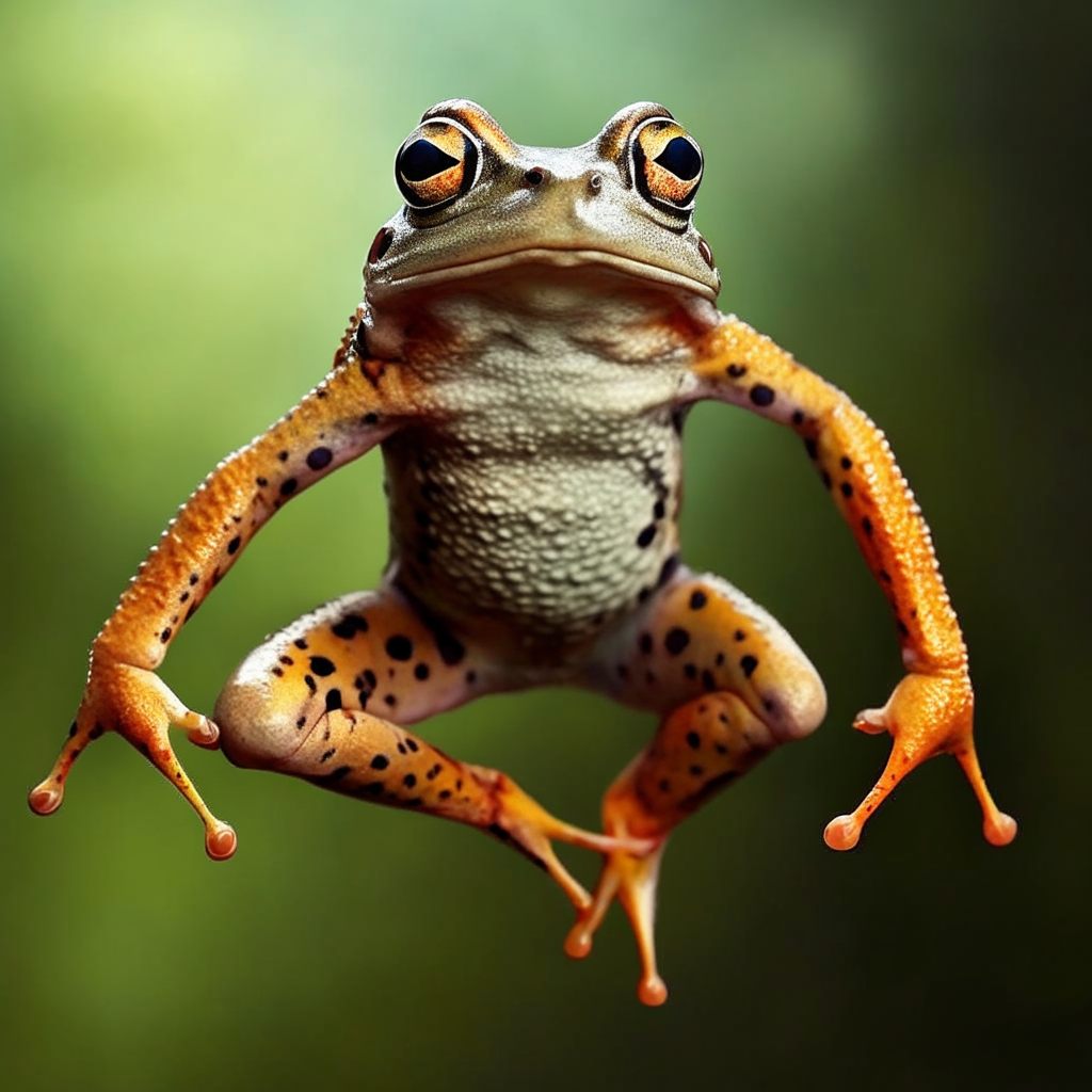 Как лягушки прыгают так высоко: секрет мощных лап