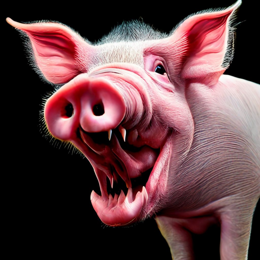 Зубная система свиньи: сколько зубов и для чего нужны клыки