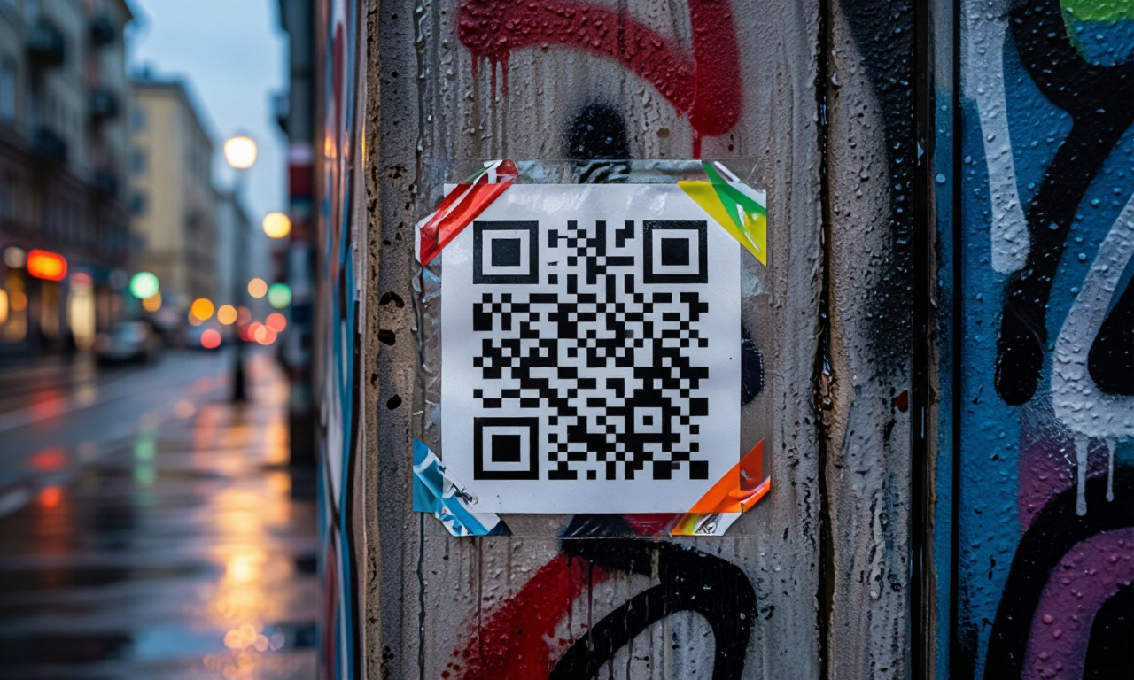 Наклейки с QR кодом