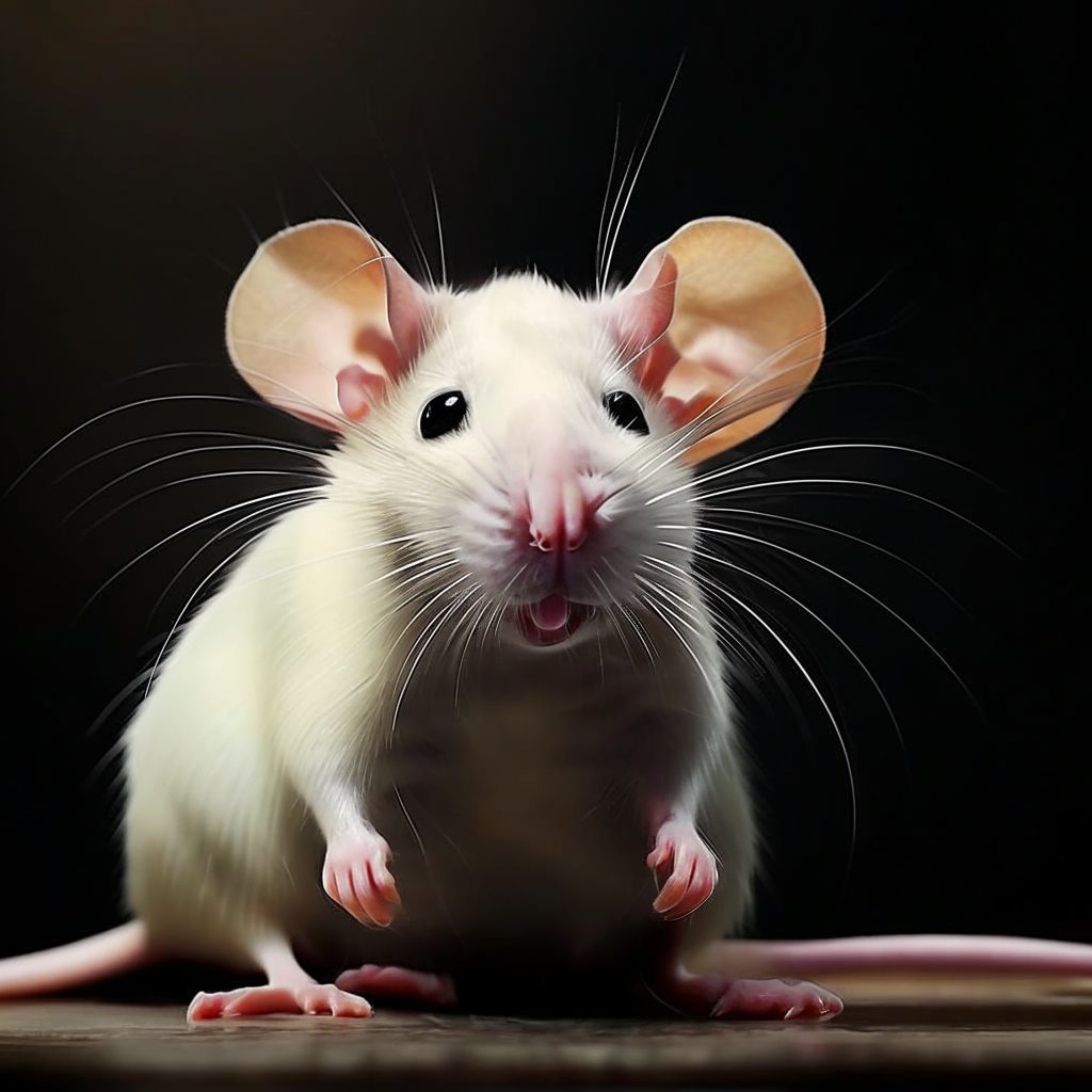 Крыса боится громких звуков: как успокоить питомца во время грозы