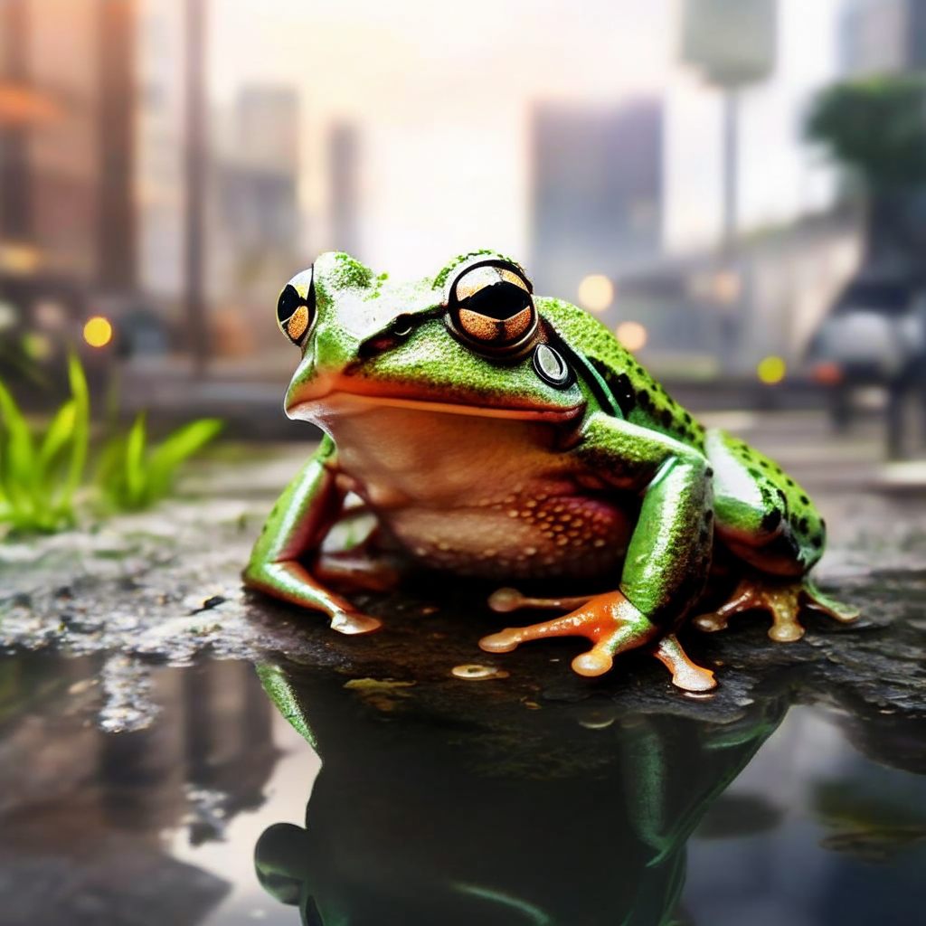 Городские лягушки: как амфибии приспосабливаются к жизни в мегаполисе