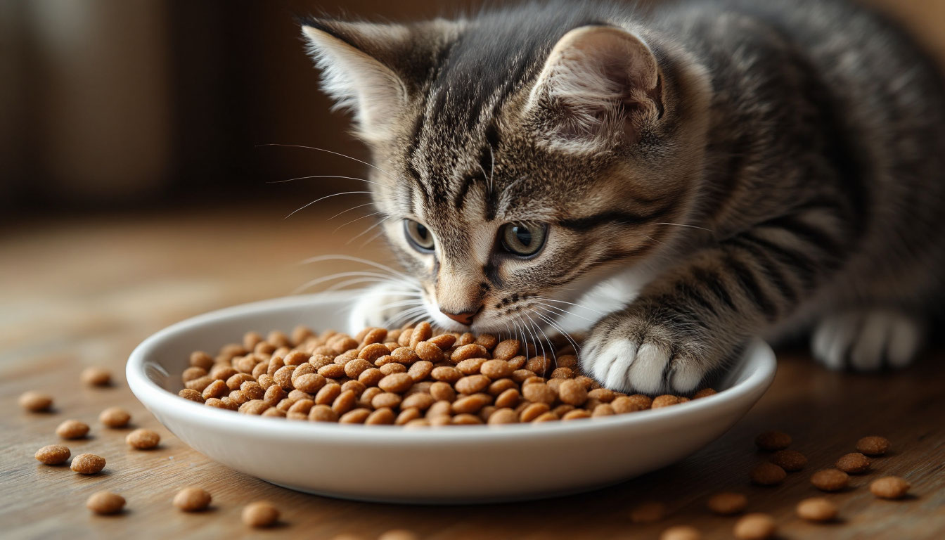 Чем кормить котенка и как правильно рассчитать порцию?