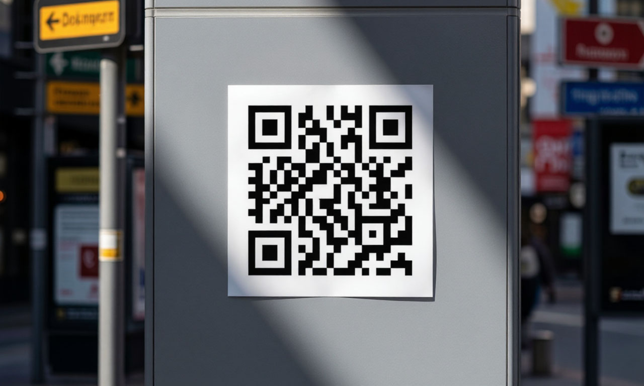 Наклейки с QR кодом
