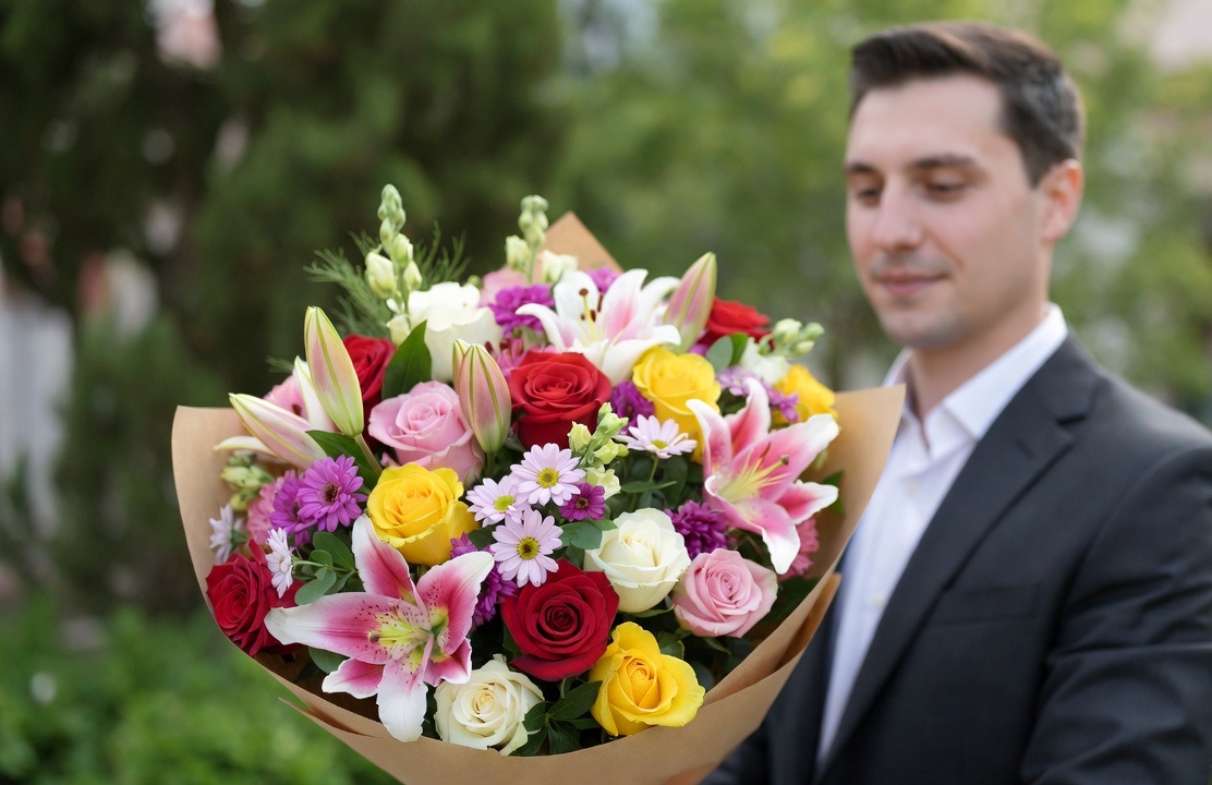 Цветы для мужчин: миф или современный тренд?
