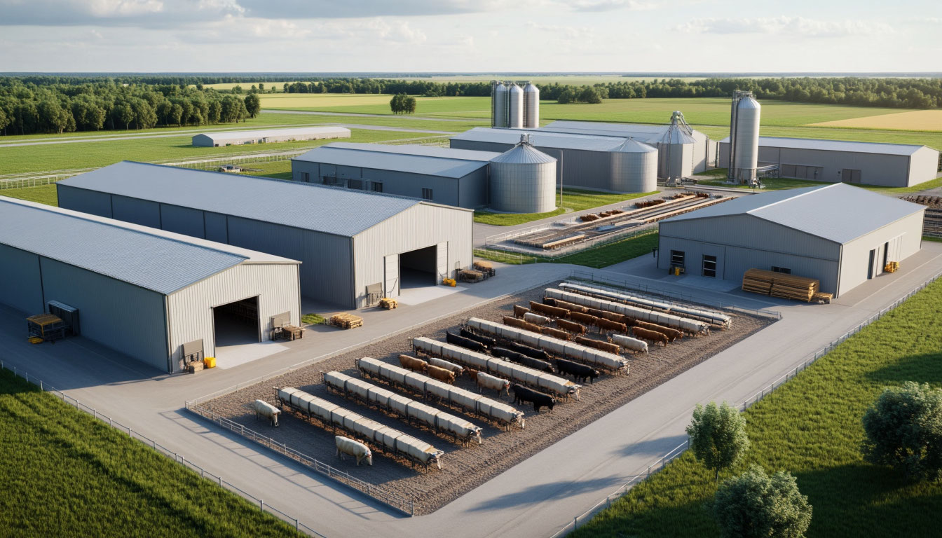 Новый животноводческий комплекс, в Сергиевом Посаде, станет самым большим в России и даже Европе